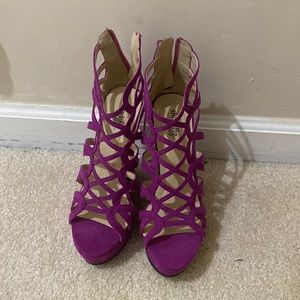 New Charlotte Russe wedge sandals size 7